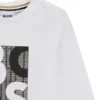 Kids’ logo-artwork T-shirt in cotton jersey