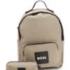 Kids’ logo backpack and matching pencil case Kids’ logo backpack and matching pencil case
