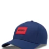 Kids’ logo-badge cap in cotton twill