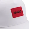 Kids’ logo-badge cap in cotton twill