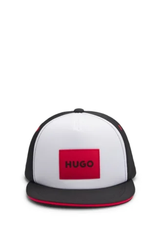 Kids’ logo-badge cap with foam front Kids’ logo-badge cap with foam front