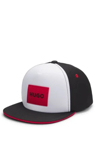 Kids’ logo-badge cap with foam front Kids’ logo-badge cap with foam front