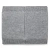 Kids’ logo-badge snood with twisted knit