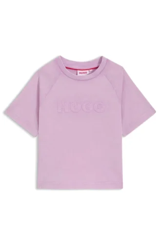Kids’ logo-detail T-shirt in cotton