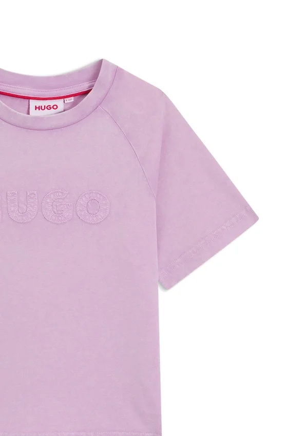 Kids’ logo-detail T-shirt in cotton Kids’ logo-detail T-shirt in cotton