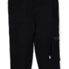 Kids’ logo-detail tracksuit bottoms in stretch piqué