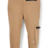 Kids’ logo-detail tracksuit bottoms in stretch piqué