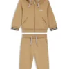 Kids’ logo-detail tracksuit in a cotton blend