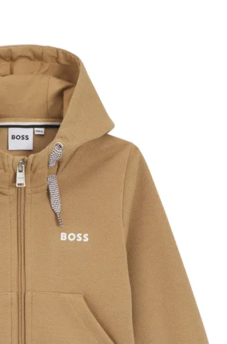 Kids’ logo-detail tracksuit in a cotton blend