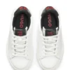 Kids’ logo-detail trainers in leather