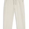Kids’ logo-label tracksuit bottoms in velvet
