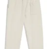 Kids’ logo-label tracksuit bottoms in velvet