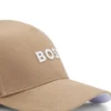 Kids’ logo-print cap in cotton twill
