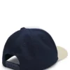 Kids’ logo-print cap with colour-blocking
