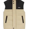 Kids’ logo-print gilet with padding Kids’ logo-print gilet with padding