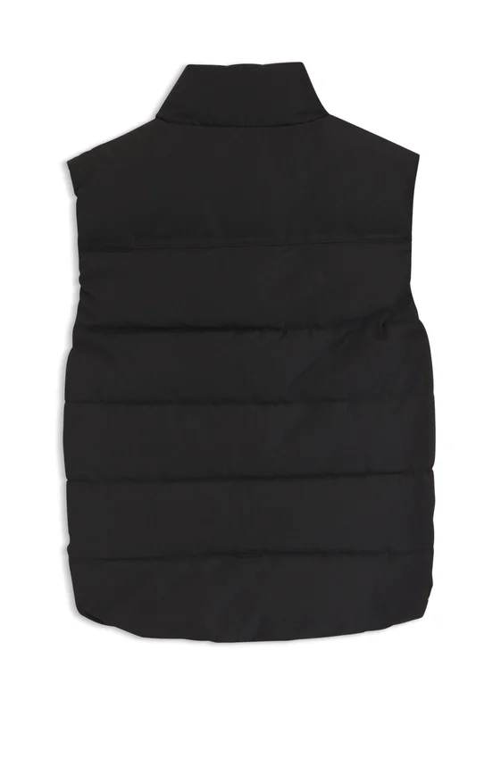 Kids’ logo-print gilet with padding Kids’ logo-print gilet with padding