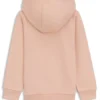 Kids’ logo-print hoodie in a cotton blend
