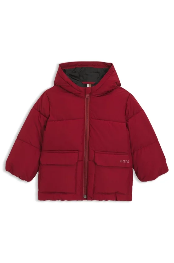 Kids’ logo-print jacket with padding Kids’ logo-print jacket with padding