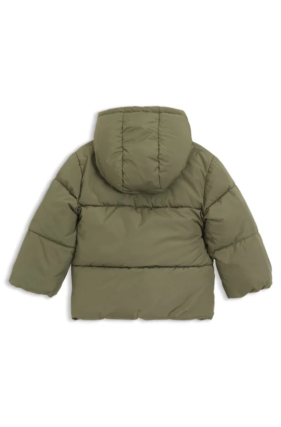Kids’ logo-print jacket with padding Kids’ logo-print jacket with padding