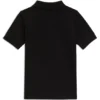 Kids’ logo-print polo shirt in stretch cotton