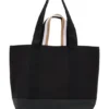 Kids’ logo-print shopper bag in cotton twill Kids’ logo-print shopper bag in cotton twill