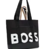 Kids’ logo-print shopper bag in cotton twill Kids’ logo-print shopper bag in cotton twill