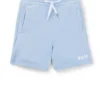 Kids’ logo-print shorts in a cotton blend