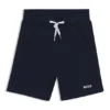 Kids’ logo-print shorts in a cotton blend