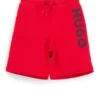 Kids’ logo-print shorts in a cotton blend