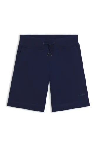 Kids’ logo-print shorts in a cotton blend