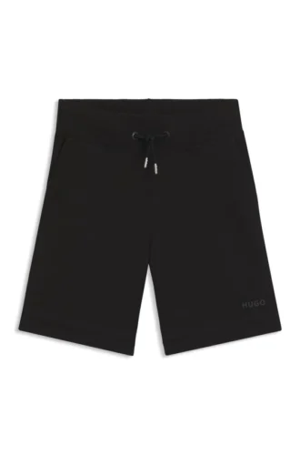 Kids’ logo-print shorts in a cotton blend