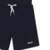 Kids’ logo-print shorts in a cotton blend