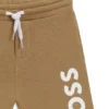 Kids’ logo-print shorts in a cotton blend