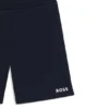 Kids’ logo-print shorts in a cotton blend