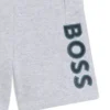 Kids’ logo-print shorts in fleece