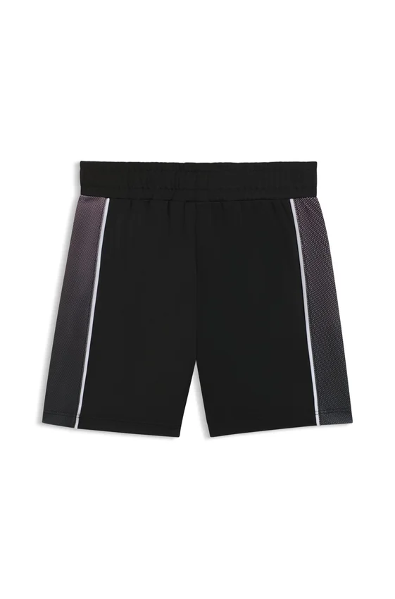 Kids’ logo-print shorts in stretch jersey Kids’ logo-print shorts in stretch jersey