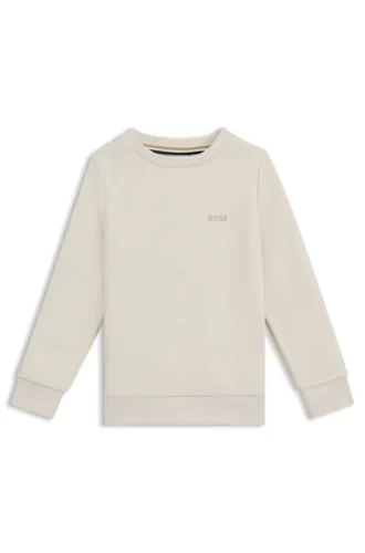 Kids’ logo-print sweatshirt in a cotton blend