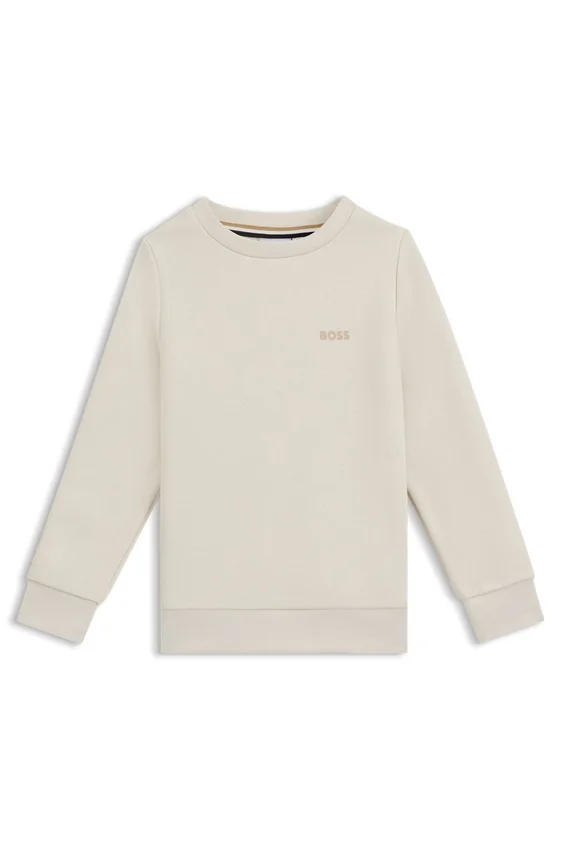 Kids’ logo-print sweatshirt in a cotton blend Kids’ logo-print sweatshirt in a cotton blend