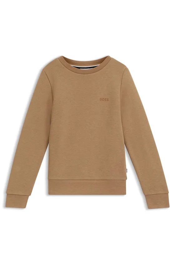 Kids’ logo-print sweatshirt in a cotton blend Kids’ logo-print sweatshirt in a cotton blend