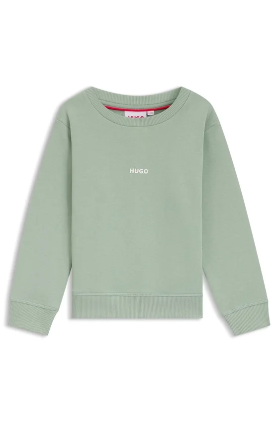 Kids’ logo-print sweatshirt in a cotton blend Kids’ logo-print sweatshirt in a cotton blend