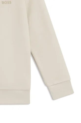 Kids’ logo-print sweatshirt in a cotton blend