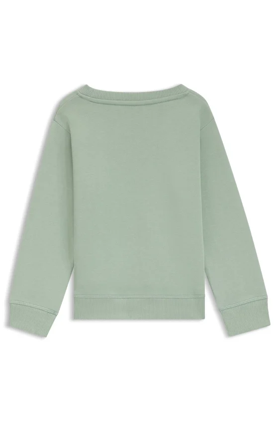 Kids’ logo-print sweatshirt in a cotton blend Kids’ logo-print sweatshirt in a cotton blend