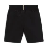 Kids’ logo-print swim shorts with peached finish