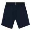 Kids’ logo-print swim shorts with peached finish