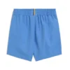 Kids’ logo-print swim shorts with peached finish