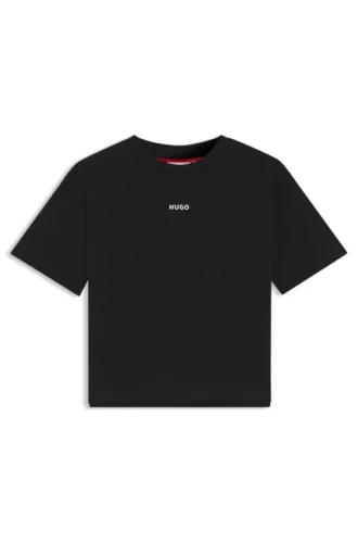 Kids’ logo-print T-shirt in cotton
