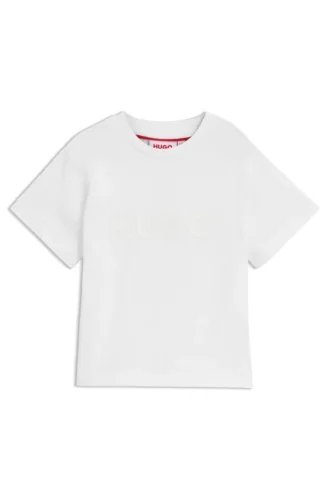 Kids’ logo-print T-shirt in cotton