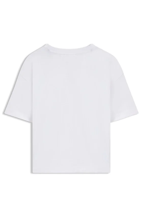 Kids’ logo-print T-shirt in cotton Kids’ logo-print T-shirt in cotton