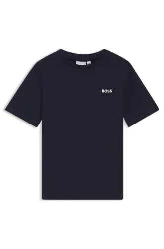 Kids’ logo-print T-shirt in cotton jersey
