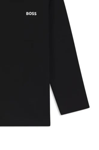Kids’ logo-print T-shirt in cotton jersey